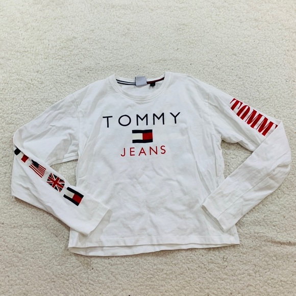 Tommy jeans 90s logo Crewneck long sleeve - Picture 2 of 7